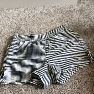 Madewell striped shorts